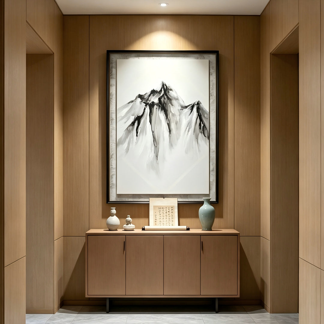 Contemporary Mountain Landscape Painting