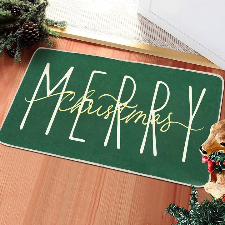 Festive Holiday Door Mat Kalsten