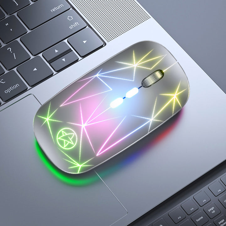 Bluetooth Gaming Mouse with Dual Mode and RGB Lighting Kalsten