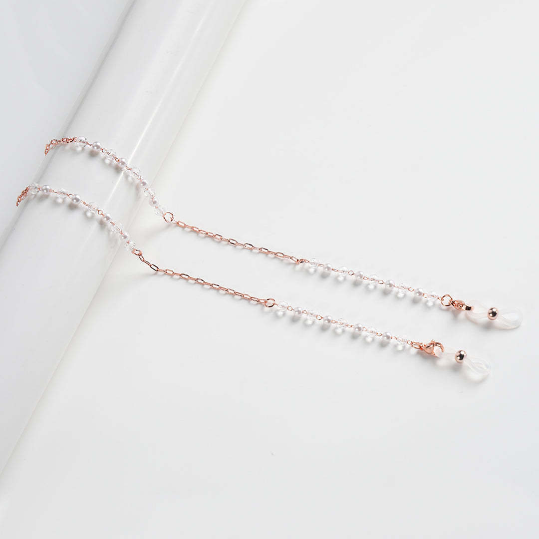 Elegant Beaded Chain Eyewear Holder kalsten
