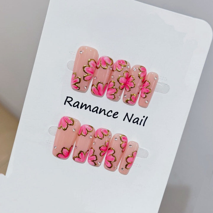 Floral Blossom Nail Art Set Kalsten
