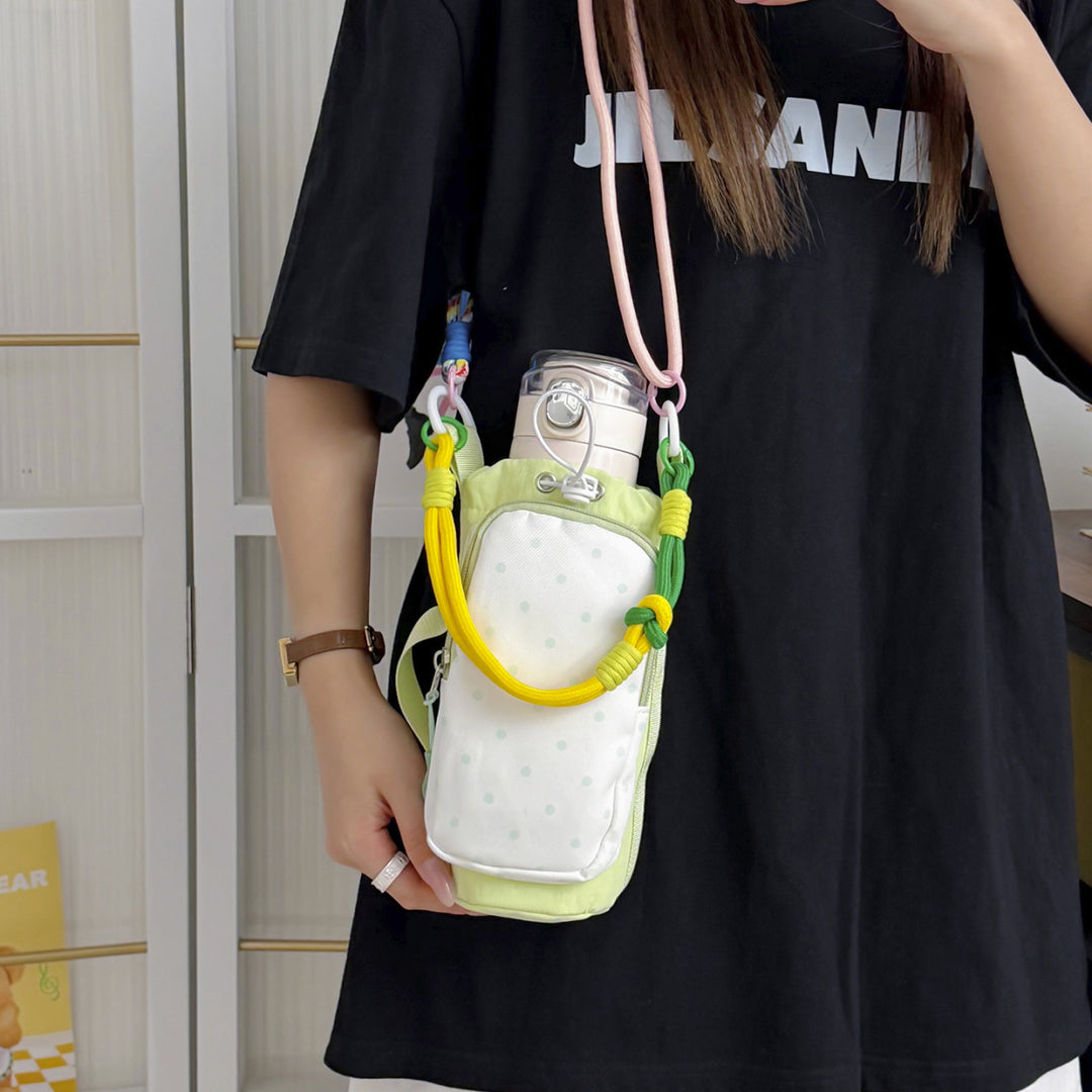 Trendy Polka Dot Mini Crossbody Bag
