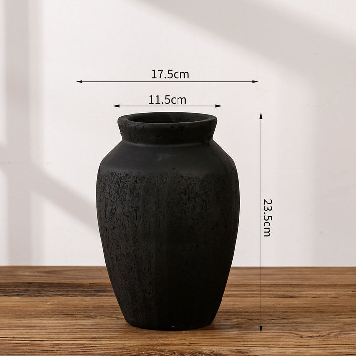Antique ceramic vase with texture Kalsten