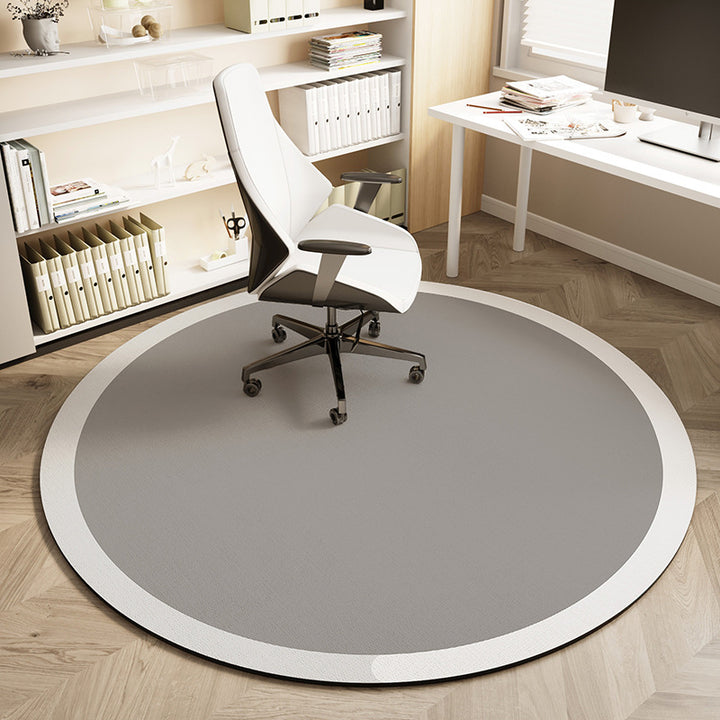 Round Office Mat