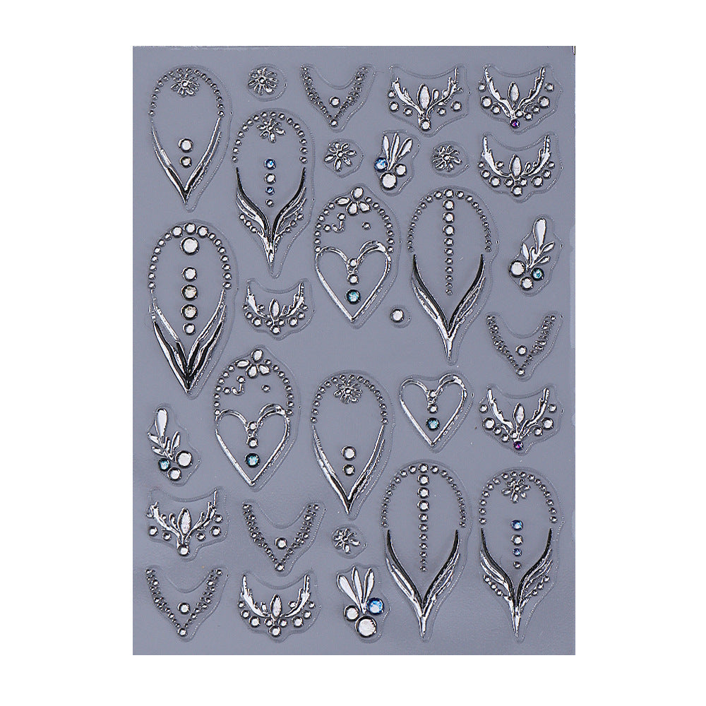 Elegant Rhinestone Nail Art Embellishments