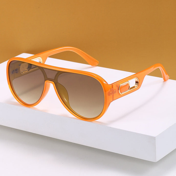 Ladies Elegant Oversize Sunglasses with Designer Details Kalsten