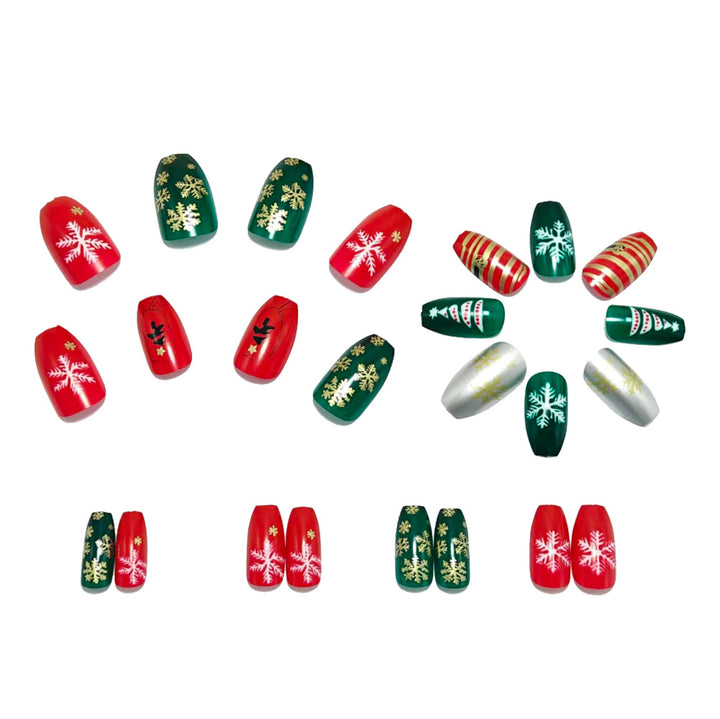 Christmas Art Nails with Festive 3D Design Kalsten