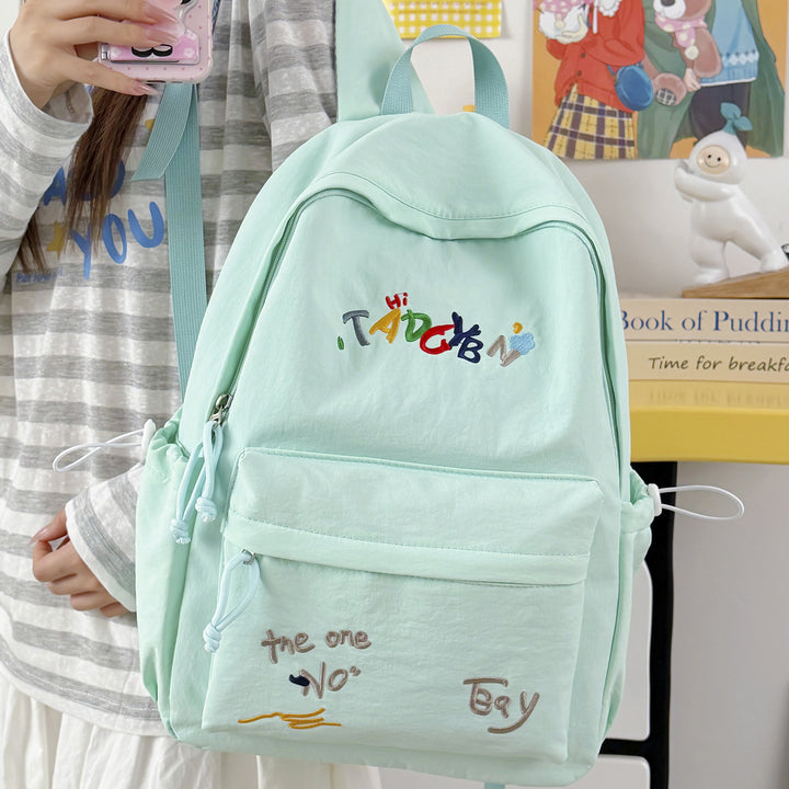 Stylish Embroidered Backpack Kalsten