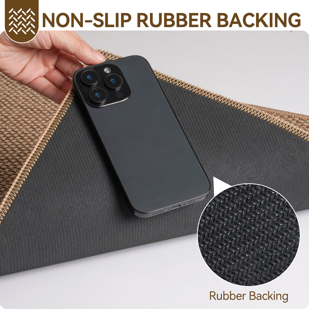 Textured Entryway Rug