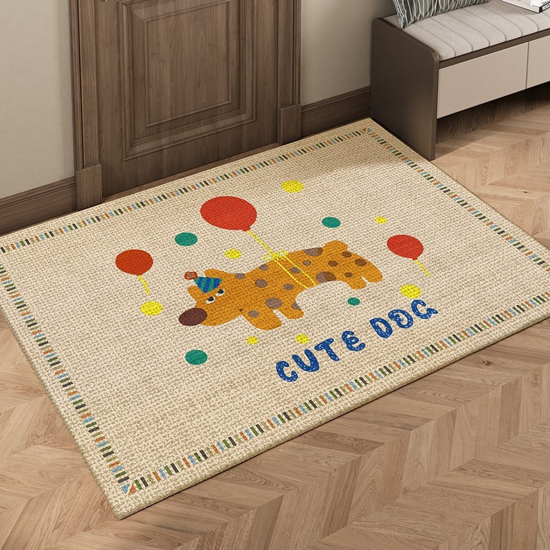 Astronaut-Themed Decorative Area Rug Kalsten