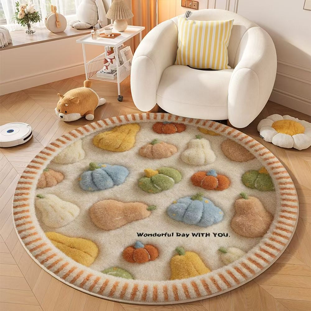 Round Decorative Area Rug