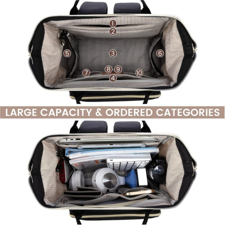 Multifunctional backpack with practical compartments Kalsten