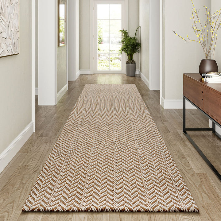 Geometric Pattern Kitchen Runner Mat