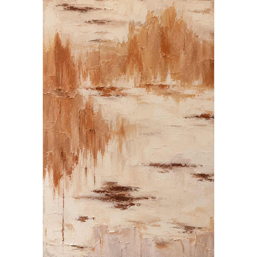 Textured Abstract Canvas Art Print for Walls