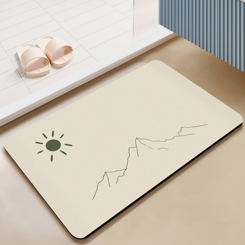 Artistic Minimalist Area Mat Kalsten