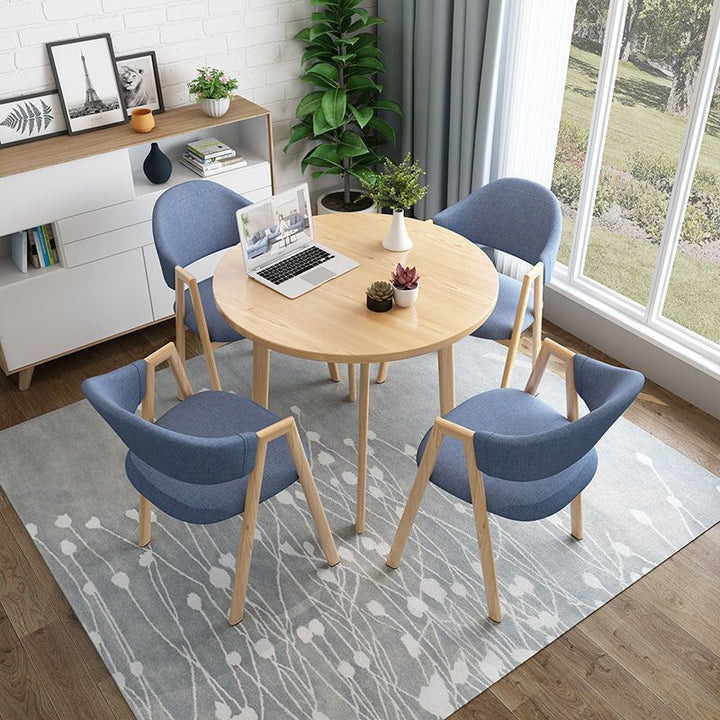 Dining chair with ergonomic upholstery and modern design Kalsten
