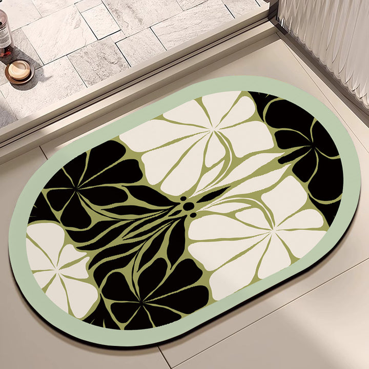 Floral Print Area Rug Kalsten