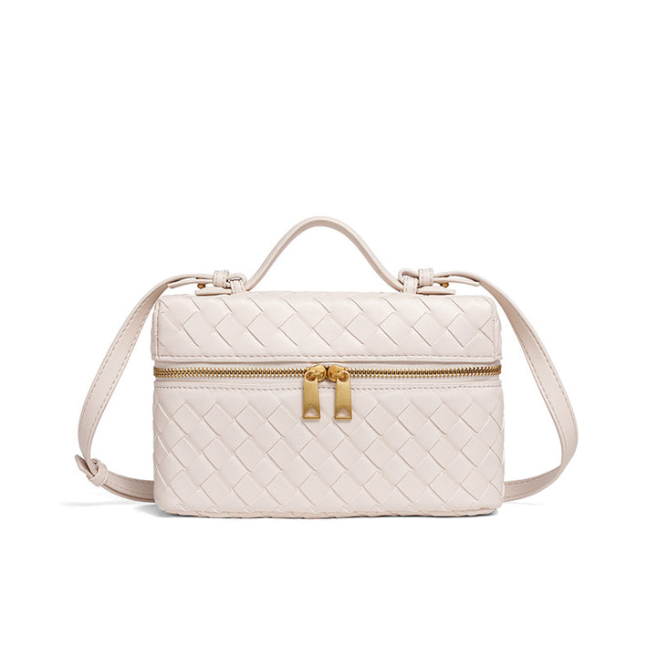 Woven Leather Cosmetic Case Kalsten