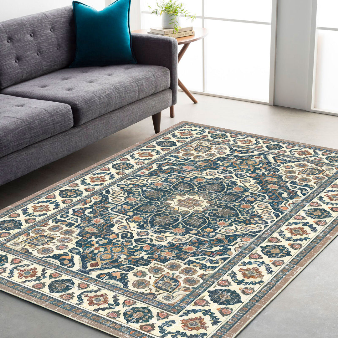 Vintage-Inspired Persian Area Rug Kalsten 1791538305