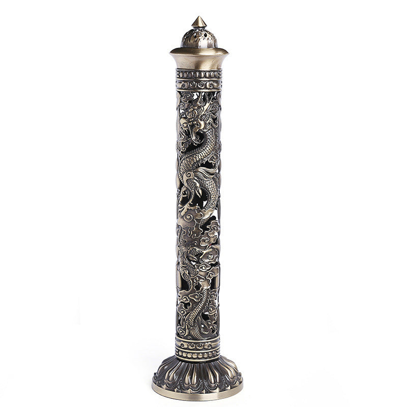 Incense Holder with Intricate Dragon Design Kalsten