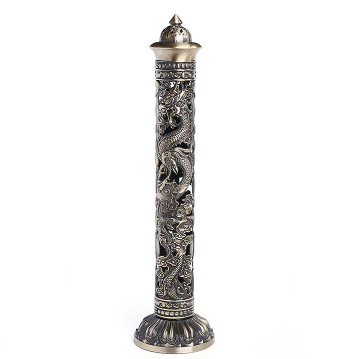 Incense Holder with Intricate Dragon Design Kalsten
