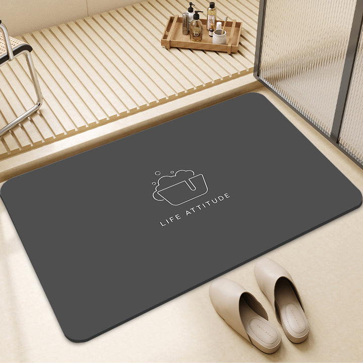Textured Non-Slip Bath Mat Kalsten