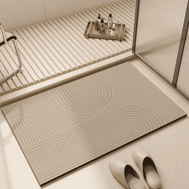 Absorbent Luxury Bathroom Mat Kalsten