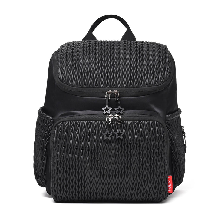 Textured Multi-Pocket Backpack Kalsten
