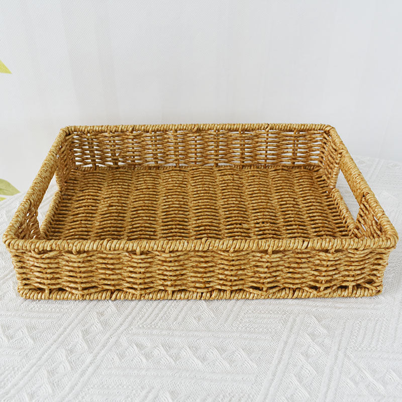 Handwoven Decorative Storage Tray Kalsten