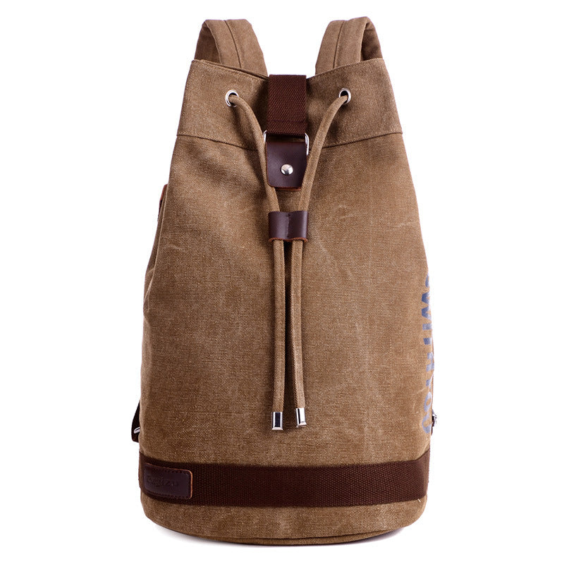 Trendy Canvas Drawstring Backpack Kalsten