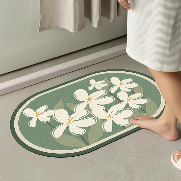 Cute Cartoon-Themed Bathroom Mat