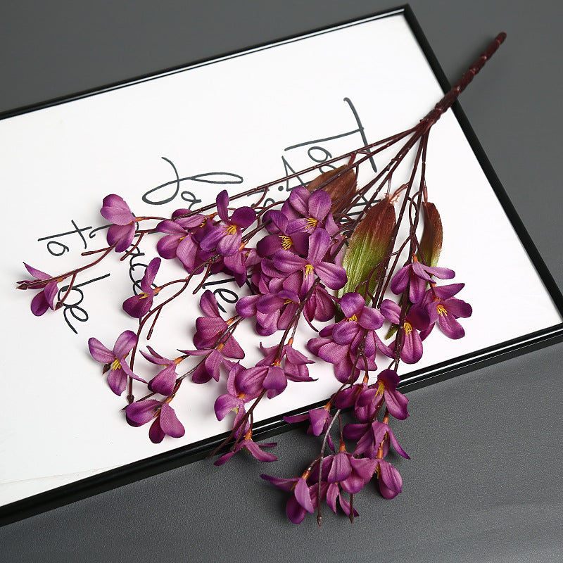 Decorative Faux Floral Stem for Home Decor