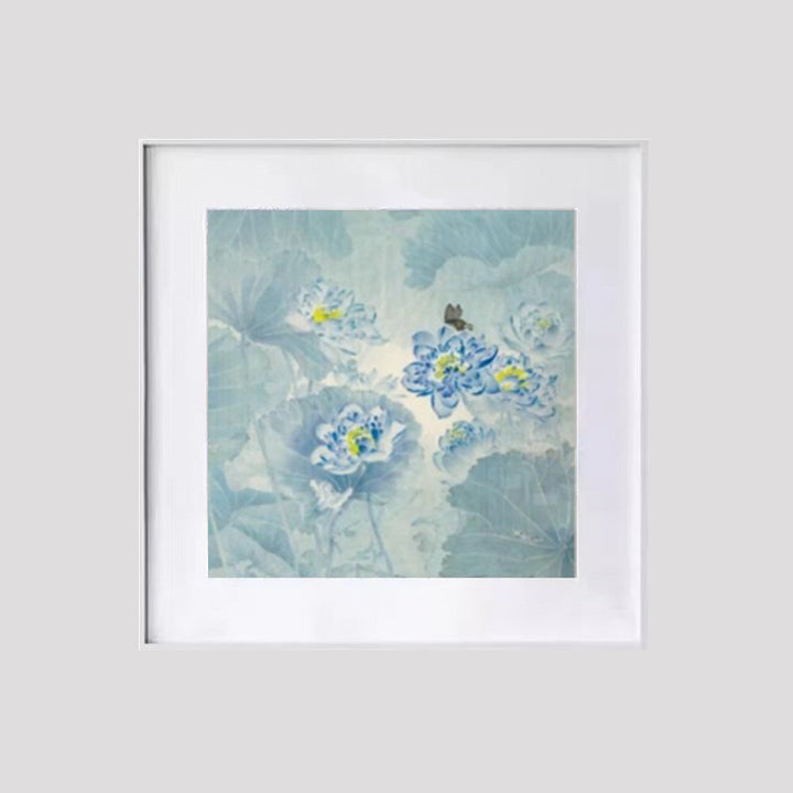 Framed Floral Nature Artwork