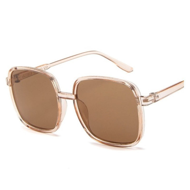 Women square sunglasses with brown lenses and stylish frame Kalsten
