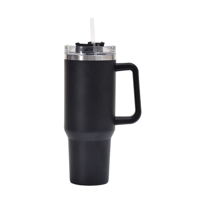 Women's Insulated Drinking Cup with Handle and Straw Kalsten