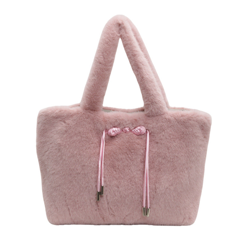 Luxurious Faux Fur Tote Bag