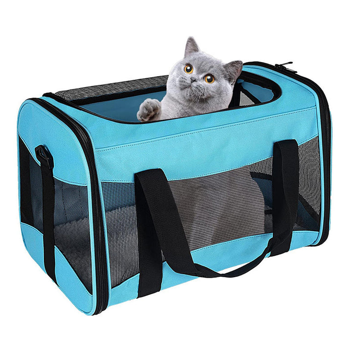 Pet carrier bag with breathable mesh windows Kalsten