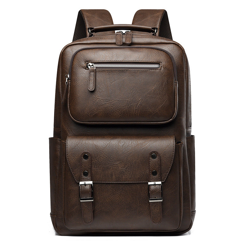 Stylish Multi-Purpose Leather Backpack Kalsten