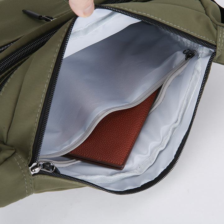 Versatile Multi-Pocket Crossbody Bag