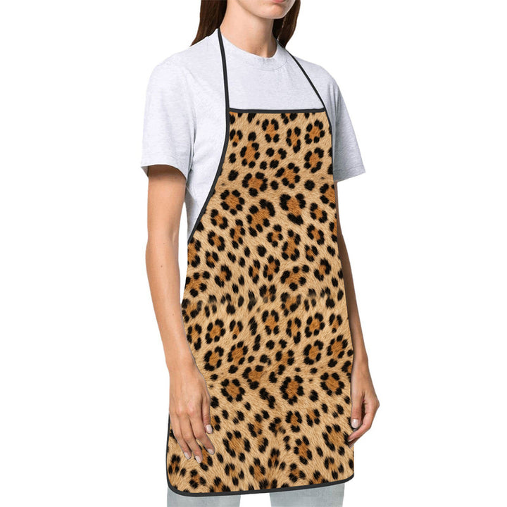 Dog Lover Full-Coverage Kitchen Apron With Adjustable Neck Strap And Waterproof Polyester Shell