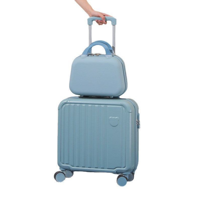 Women's Compact Hard-Shell Rolling Suitcase Kalsten