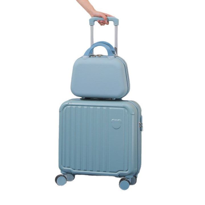 Women's Compact Hard-Shell Rolling Suitcase Kalsten
