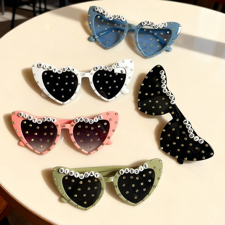 Heart-Shaped Statement Sunglasses Kalsten