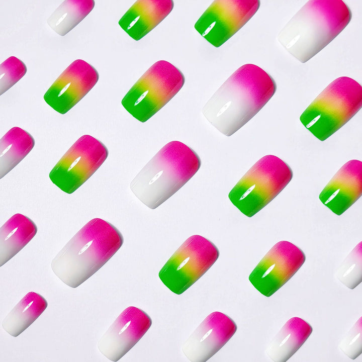 Stylish Ombre Nail Art Design Kalsten