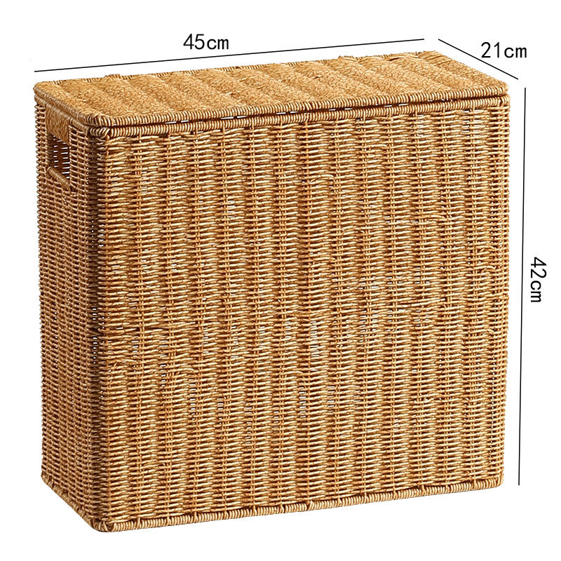 Handwoven Wicker Storage Cube Kalsten