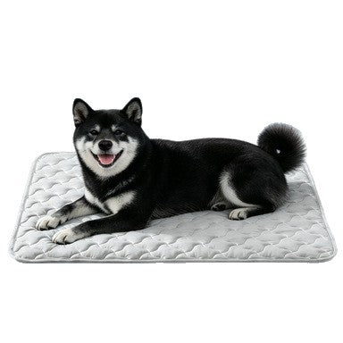 Unisex nan cooling quilted dog mat with non-slip bottom Kalsten