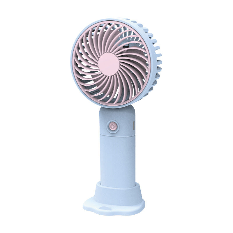 Women's Portable Mini Fan with Adjustable Tilt Angle and USB Charging Function Kalsten