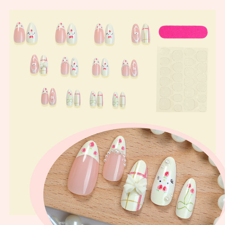 Decorative Designer Press-On Nail Art Set Kalsten