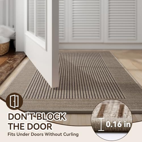 Indoor Textured Non-Slip Entry Mat