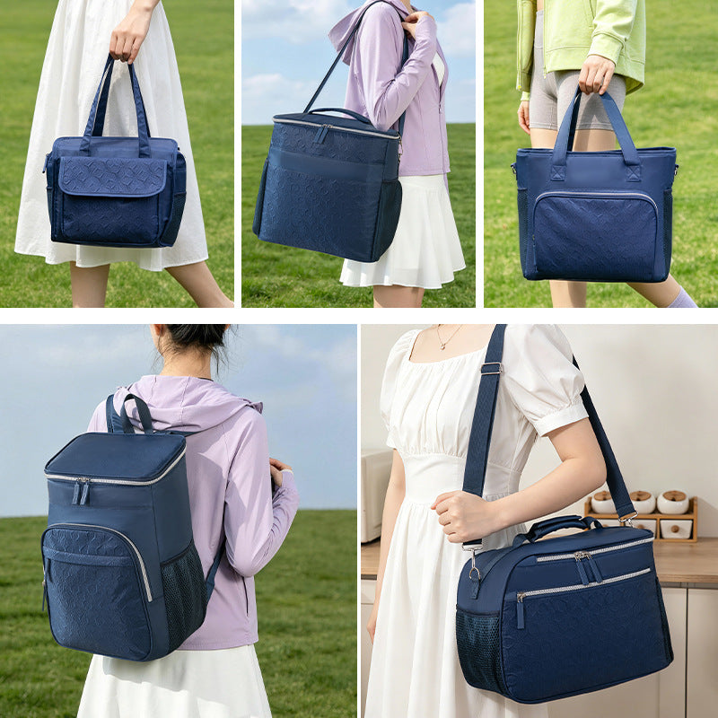 Insulated Cooler Bag With Integrated Compartments Kalsten